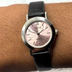 Silver Swerve Quartz Watch